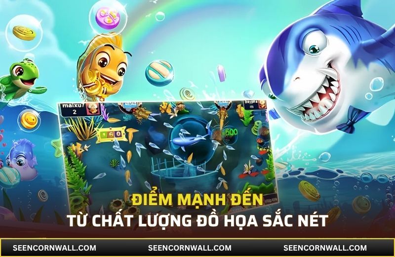Điểm mạnh đến từ chất lượng đồ họa sắc nét