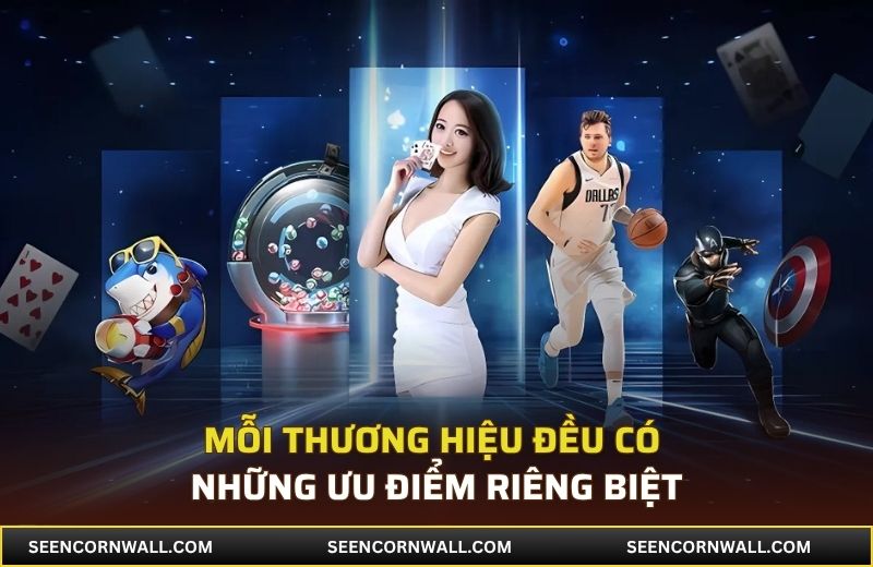 Mỗi thương hiệu đều có những ưu điểm riêng biệt tạo nên sức hấp dẫn